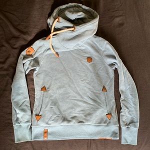 Light blue Naketano pullover hoodie